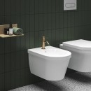 Ravak Espirit ES 056.60RGB X070355 bateria bidetowa stojąca jednouchwytowa złota