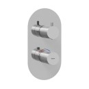 Ravak Espirit ES 063.00CR.O2.RB07C X070206 bateria termostatyczna podtynkowa dwuuchwytowa 2-drożna chrom