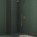 Ravak Espirit ES 063.60RGB.O2.RB07C X070360 bateria termostatyczna podtynkowa dwuuchwytowa 2-drożna złota