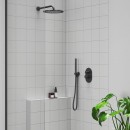 Ravak Espirit ES 065.00CR.O2.RB07E X070288 bateria podtynkowa dwuuchwytowa 2-drożna czarna