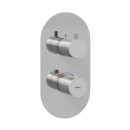 Ravak Espirit ES 067.00CR.O3.RB07C X070209 bateria termostatyczna podtynkowa dwuuchwytowa 3-drożna chrom
