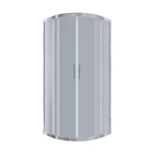Kabina prysznicowa Ideal Chrom 80x80 półokrągła narożna