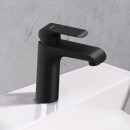 Ravak Flat FL 014.20BL X070173 bateria umywalkowa stojąca jednouchwytowa czarna