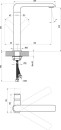 Ravak Flat FL 016.00CR X070125 bateria umywalkowa stojąca jednouchwytowa wysoka chrom