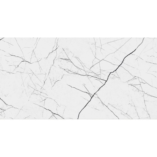 Lorenzo White Polished 60x120 płytka gresowa imitująca marmur