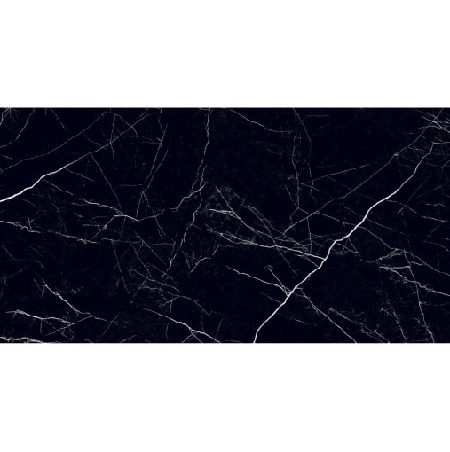 Lorenzo Black Polished 60x120 płytka gresowa imitująca marmur