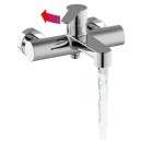 Ravak Puri PU 022.00CR X070115 bateria wannowa naścienna jednouchwytowa chrom