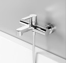 Ravak Puri PU 022.00CR X070115 bateria wannowa naścienna jednouchwytowa chrom