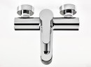 Ravak Puri PU 022.00CR X070115 bateria wannowa naścienna jednouchwytowa chrom