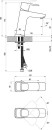 Ravak 10° TD 014.00CR X070062 bateria umywalkowa stojąca jednouchwytowa chrom