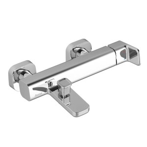 Ravak 10°  TD 022.00CR X070065 bateria wannowa naścienna jednouchwytowa chrom 