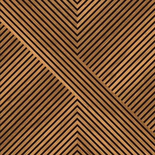 Stargres Costole Natural 60x60 płytka gresowa imitująca drewniane lamele