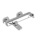 Ravak 10° Free TD F 022.00CR X070131 bateria wannowa ścienna jednouchwytowa chrom