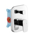 Ravak 10° Free TD F 065.00CR X070136 bateria prysznicowa podtynkowa jednouchwytowa z przełącznikiem do R-box chrom