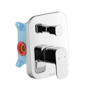 Ravak 10° Free TD F 065.00CR X070136 bateria prysznicowa podtynkowa  jednouchwytowa z przełącznikiem do R-box chrom 