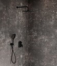 Ravak 10° Free TD F 065.20BL X070158 bateria wannowa podtynkowa jednouchwytowa bez przełącznika do R-box czarna