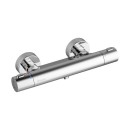 Ravak Termo TE 033.00CR X070096 bateria prysznicowa naścienna termostatyczna dwuuchwytowa chrom