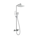 Ravak Termo TE 092.00WH X070098 zestaw prysznicowy termostatyczny ścienny chrom/biały