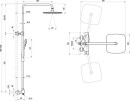 Ravak 10° Free TD F 091.00CR X070141 zestaw prysznicowy termostatyczny ścienny chrom