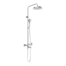 Ravak DS 092.00CR X07P642 zestaw prysznicowy ścienny chrom