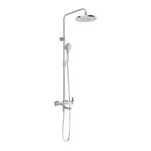 Ravak DS 092.00CR X07P642 zestaw prysznicowy ścienny chrom