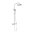Ravak DS 091.00CR X07P643 zestaw prysznicowy ścienny chrom
