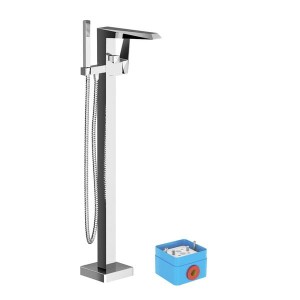 Ravak Freedom FM 081.00CR X070079 bateria wannowa wolnostojąca chrom 