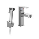 Ravak Chrome CR 112.00CR X070167 bateria umywalkowa z natryskiem bidetowym stojąca jednouchwytowa chrom