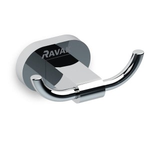 Ravak Chrome CR 100.00 X07P186 podwójny wieszak na ręczniki chrom 