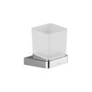 Ravak 10° TD 210.00CR X07P321 kubek szklany z uchwytem naściennym chrom