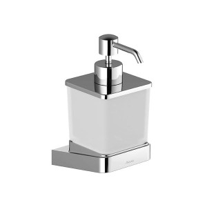 Ravak 10° TD 231.00CR X07P323 dozownik do mydła z uchwytem naściennym chrom 