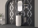 Peronda/Harmony Glint Black 4,8x14,6 płytka ścienna cegiełka