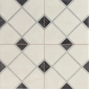 Realonda Norfolk Black 44x44 płytka gresowa patchwork