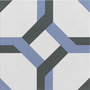 Realonda Nantes Blue 33x33 płytka gresowa patchwork