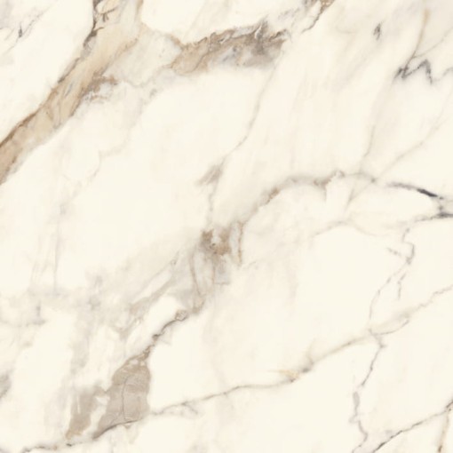 Płytka ścienno-podłogowa marmuropodobna w kolorze kremowym, połysk Porcelanosa Calacatta Gold Polished 120x120 100331067
