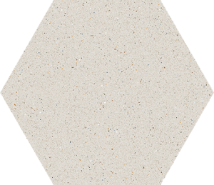 Vives Hexagono Micra Blanco 51,9x59,9 płytka gresowa imitująca lastryko