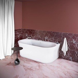 Ravak Wanna Ypsilon Wall 178x86 XC00100028 wanna wolnostojąca przyścienna z przelewem chrom