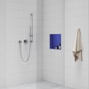 Ravak 974.00CR X07P013 drążek prysznicowy z przesuwnym uchwytem prysznica 70 cm chrom