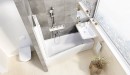 Ravak 972.00 X07P012 drążek prysznicowy z przesuwnym uchwytem prysznica 66,5 cm chrom