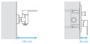 Ravak RB 070.50 X070052 kaseta instalacyjna R-box niebieska