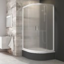 Ravak Blix BLCP4-80 Sabina 3B240140ZG kabina prysznicowa 80x80 półokrągła