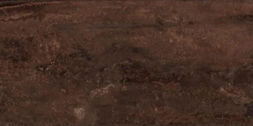 Płytka w stylu industrialnym, w kolorze miedzianym, imitująca metal Florim Architectural Design Flowtech Russet Naturale 60x120