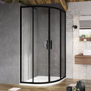Ravak Blix Slim BLSCP4-90 X3BM70300Z1 kabina prysznicowa 90x90 półokrągła