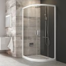 Ravak Blix BLCP4-80 3B240100Z1 kabina prysznicowa 80x80 półokrągła