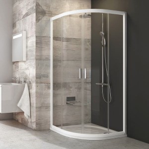 Ravak Blix BLCP4-80 3B240100Z1 kabina prysznicowa 80x80 półokrągła  
