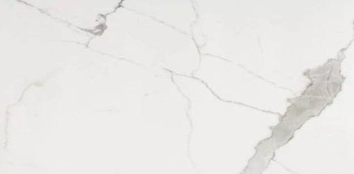 Płytka gresowa, w kolorze białym, w matowym wykończeniu, imitująca marmur Florim Contemporary Design Timeless Calacatta Naturale 60x120
