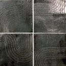 WOW Enso Wabi Graphite 12,5x12,5 122329 płytka ścienna dekor