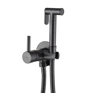 Invena Podtynkowa bateria bidetowa czarny BP-00-B04-L