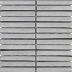 Barwolf Stripes Haze Grey Glossy KIT-23003 29,6x29,6 mozaika ceramiczna ścienna