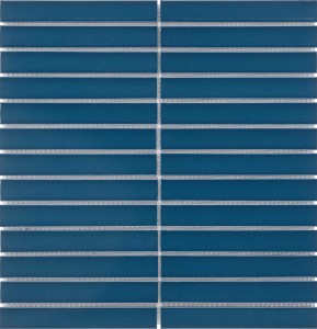 Barwolf Stripes Pure Blue Glossy KIT-23007 29,6x29,6 mozaika ceramiczna ścienna